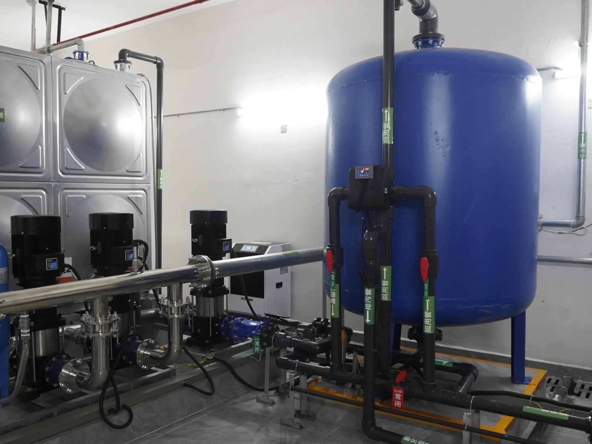 寫字樓機(jī)房雨水回用系統(tǒng)