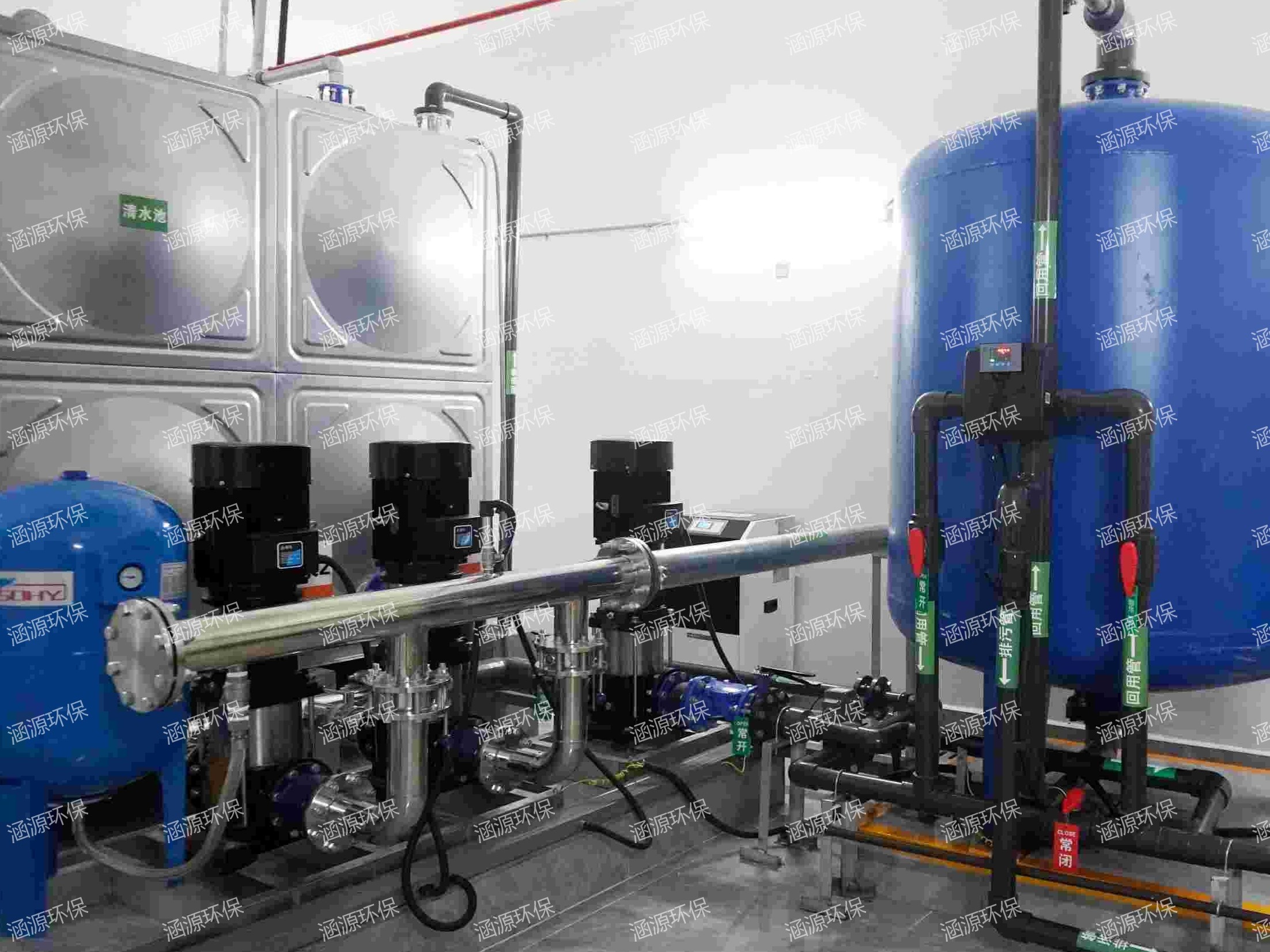 機房雨水回用系統